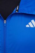 Вітровка adidas Performance Own the Run перехідна колір блакитний