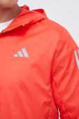 Вітровка adidas Performance Own The Run колір червоний перехідна