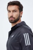 Вітровка adidas Performance Own the Run колір чорний перехідна