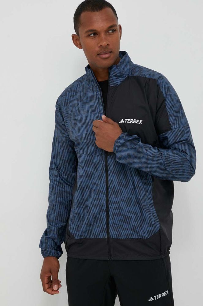 Вітровка adidas TERREX колір чорний