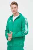 Куртка для тренувань adidas Performance Tiro 23 колір зелений перехідна