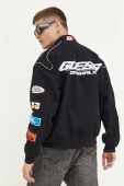 Куртка-бомбер Guess Originals x Hotwheels чоловічий колір чорний перехідна