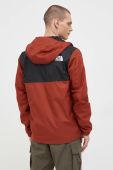 Куртка The North Face чоловіча колір коричневий перехідна