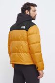 Пухова куртка The North Face чоловіча колір жовтий зимова (3638712)
