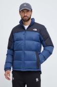 Пухова куртка The North Face чоловіча колір синій зимова (3598037)