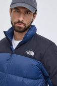Пухова куртка The North Face чоловіча колір синій зимова (3598037)