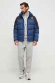 Пухова куртка The North Face чоловіча колір синій зимова (3567645)