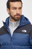 Пухова куртка The North Face чоловіча колір синій зимова (3567645)