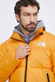 Пухова куртка The North Face чоловіча колір жовтий зимова (3638716)