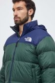 Пухова куртка The North Face чоловіча колір зелений зимова (3634965)