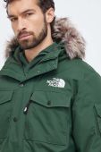 Пухова куртка The North Face чоловіча колір зелений зимова (3634969)