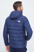 Пухова куртка The North Face чоловіча колір синій перехідна