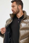 Пухова куртка Armani Exchange чоловіча колір зелений зимова (3381490)