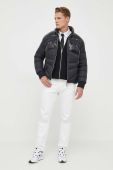 Пухова куртка Armani Exchange чоловіча колір чорний зимова (3351530)