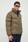 Пухова куртка Armani Exchange чоловіча колір зелений зимова oversize