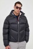 Пухова куртка Armani Exchange чоловіча колір чорний зимова oversize