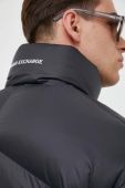 Пухова куртка Armani Exchange чоловіча колір чорний зимова oversize