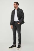 Куртка Guess чоловіча колір чорний перехідна (3650849)
