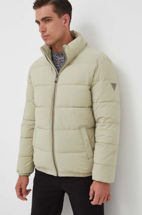 Куртка Guess чоловіча колір зелений перехідна (3533500)