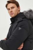 Куртка Guess чоловіча колір чорний зимова (3577930)