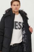 Куртка Guess чоловіча колір чорний зимова (3577930)