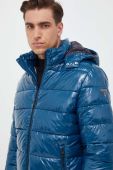 Куртка Guess чоловіча зимова колір блакитний