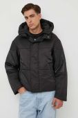 Куртка Armani Exchange чоловіча колір чорний зимова oversize