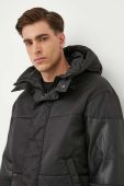 Куртка Armani Exchange чоловіча колір чорний зимова oversize