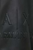 Куртка Armani Exchange чоловіча колір чорний зимова oversize