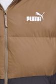 Куртка Puma чоловіча колір коричневий зимова