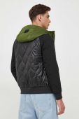 Куртка La Martina чоловіча колір чорний перехідна