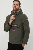 Куртка Napapijri чоловіча колір зелений перехідна