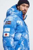 Куртка Napapijri чоловіча зимова колір блакитний