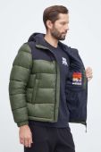 Куртка Napapijri чоловіча колір зелений зимова (3655069)