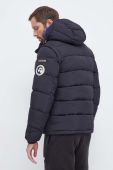 Куртка Napapijri чоловіча колір чорний зимова oversize