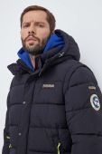 Куртка Napapijri чоловіча колір чорний зимова oversize