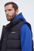 Куртка Napapijri чоловіча колір чорний зимова oversize
