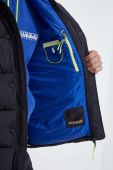 Куртка Napapijri чоловіча колір чорний зимова oversize