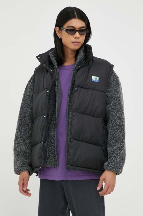 Безрукавка American Vintage чоловічий колір чорний перехідний