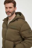 Пухова куртка Tommy Hilfiger чоловіча колір зелений зимова (3558031)