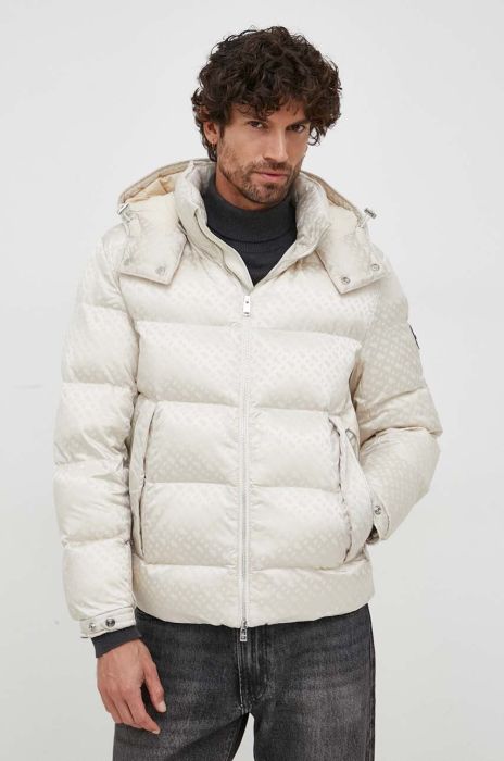 Куртка BOSS чоловіча колір білий зимова