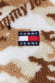 Куртка Tommy Jeans чоловіча колір коричневий перехідна