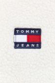 Двостороння куртка Tommy Jeans чоловіча колір бежевий перехідна