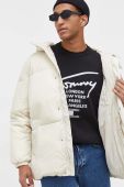 Куртка Tommy Jeans чоловіча колір бежевий зимова (3575122)