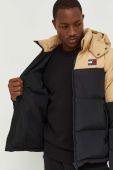 Пухова куртка Tommy Jeans чоловіча колір чорний зимова (3400956)