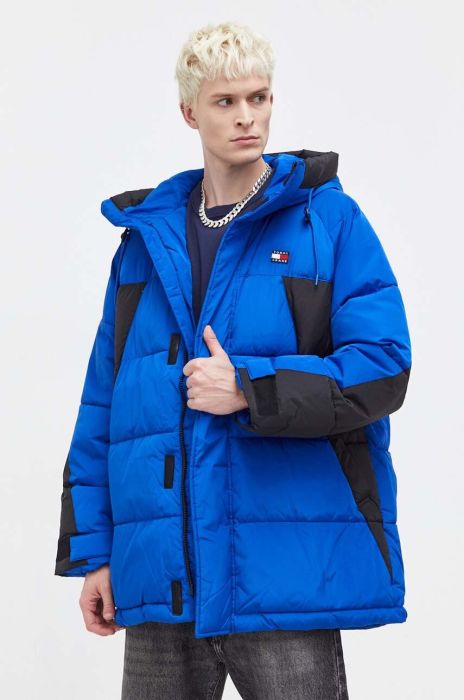 Куртка Tommy Jeans чоловіча зимова oversize колір блакитний