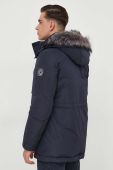 Пухова парка Guess чоловіча колір синій зимова