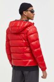 Пухова куртка After Label чоловіча колір червоний зимова (3528585)