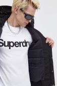 Куртка Superdry чоловіча колір чорний зимова (3489816)