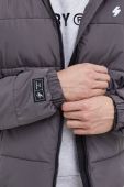 Куртка Superdry чоловіча колір сірий зимова (3676122)